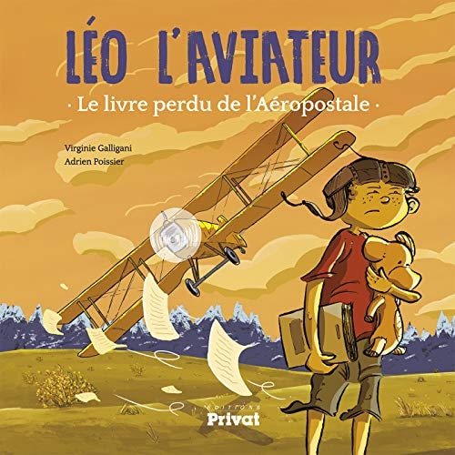 LEO L'AVIATEUR LE TOME 1, de Virginie Galligani | portada del libro