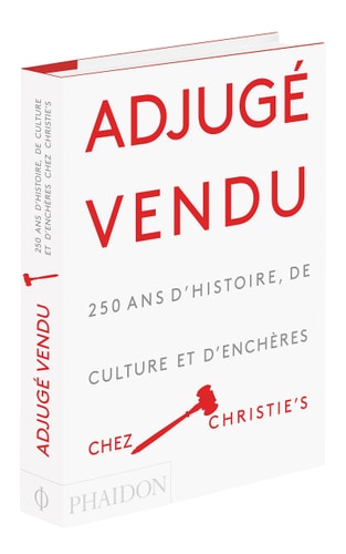 ADJUGE VENDU, de Phaidon | portada del libro