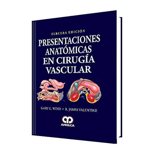 WIND PRESENTACIONES ANATOMICAS EN CIRUGIA VASCULAR 3E | portada del libro