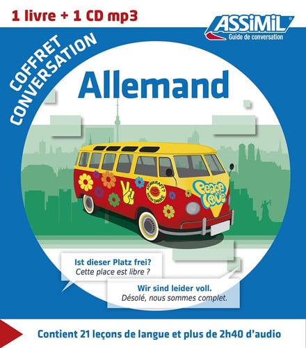 COFFRET CONVERSATION ALLEMAND, de SCHODEL AMIRKHO | portada del libro