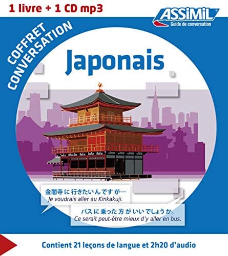 COFFRET CONVERSATION JAPONAIS : 1 LIVRE + 1 CD MP3, de | portada del libro