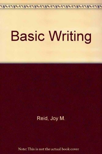 BASIC WRITING SB, de REID | portada del libro