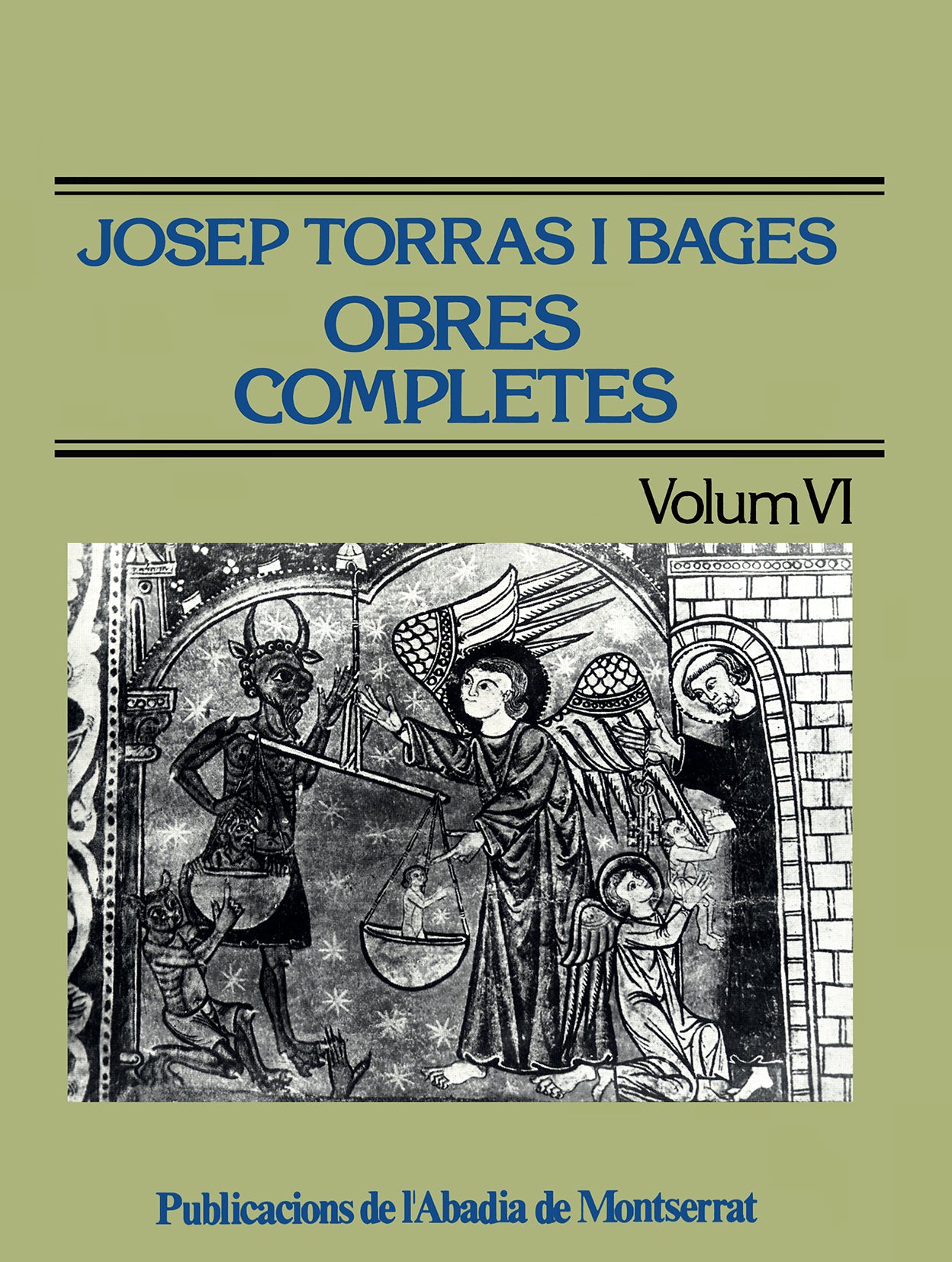 Obres completes de Josep Torras i Bages, Volum VI, de Torras i Bages | portada del libro