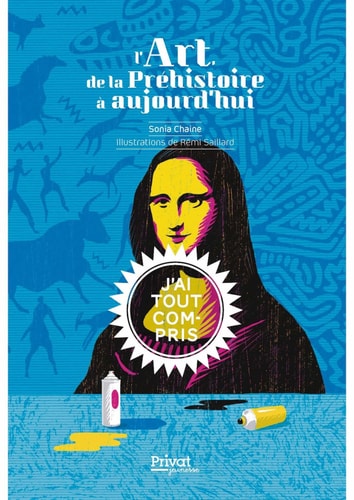 L'ART DE LA PREHISTOIRE A AUJOURD'HUI J'AI TOUT COMPRIS, de Sonia Chaine | portada del libro