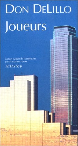 JOUEURS, de Don DeLillo | portada del libro