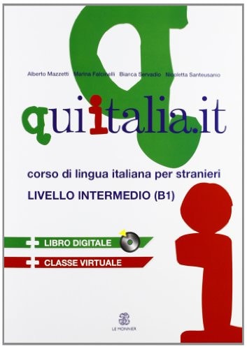 QUI ITALIA.IT B1 CD MP3, de Alberto Mazzetti | portada del libro