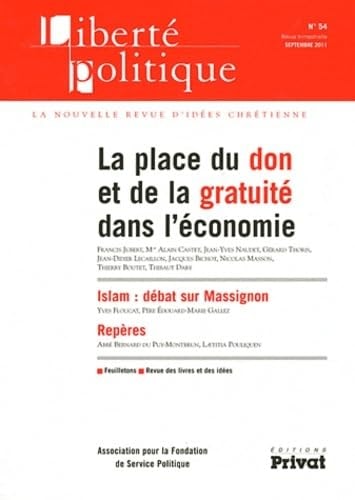 LIBERTE POLITIQUE N54, de Francis Jubert | portada del libro