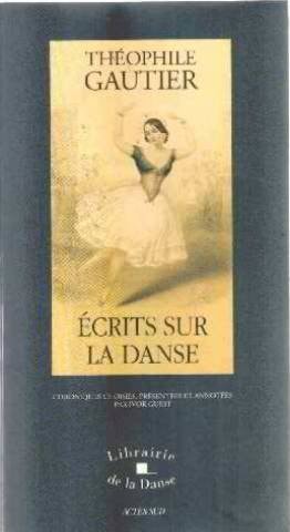 ECRITS SUR LA DANSE, de Gautier | portada del libro