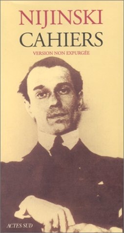 CAHIERS LE SENTIMENT, de Nijinski | portada del libro