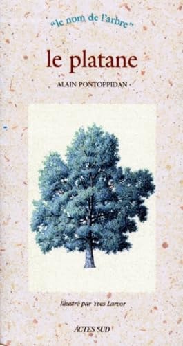 LE PLATANE, de Alain Pontoppidan | portada del libro