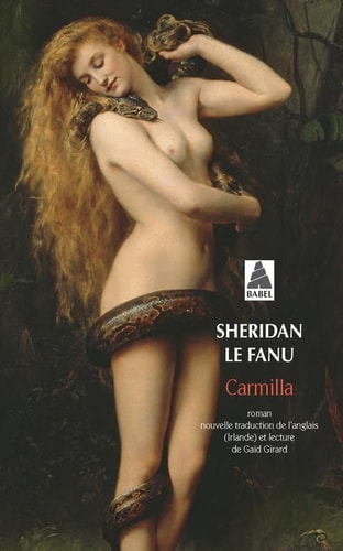 CARMILLA, de Joseph Sheridan Le Fanu | portada del libro