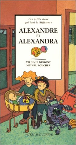 ALEXANDRE ET ALEXANDRA, de Virginie Dumont | portada del libro
