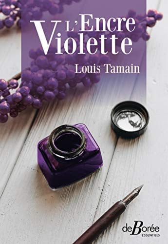 L'ENCRE VIOLETTE, de LOUIS TAMAIN | portada del libro