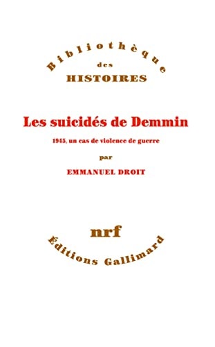 LES SUICIDES DE DEMMIN, de Emmanuel Droit | portada del libro