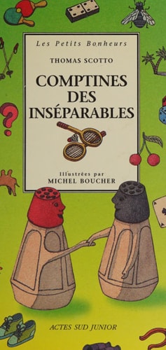 COMPTINES DES INSEPARABLES, de Thomas Scotto | portada del libro