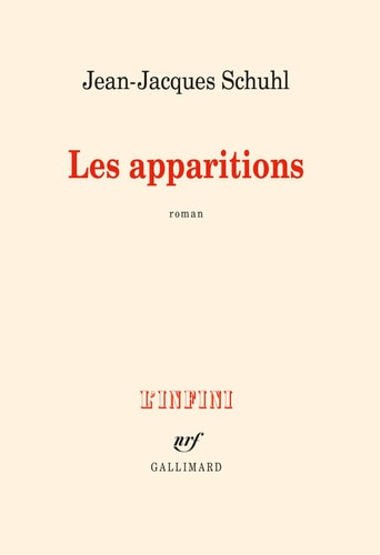 LES APPARITIONS, de Jean-Jacques Schuhl | portada del libro