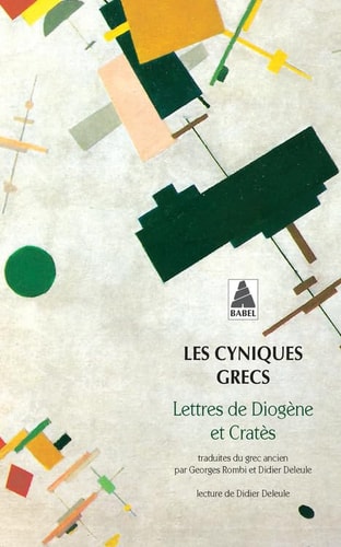 LES CYNIQUES GRECS LETTRES DE DIOGENE ET CRATES, de Georges Rombi | portada del libro