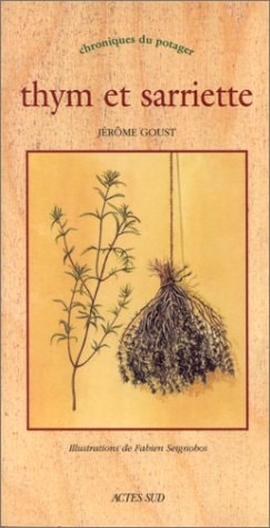 THYM ET SARRIETTE, de Jérôme Goust | portada del libro