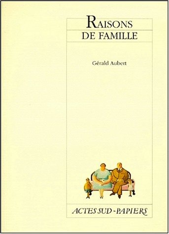 RAISONS DE FAMILLE, de Aubert | portada del libro