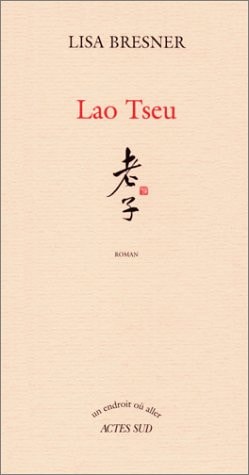 LAO TSEU, de Bresner | portada del libro