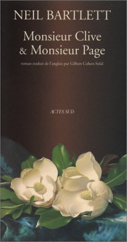 MONSIEUR CLIVE ET MONSIEUR PAGE, de Neil Bartlett | portada del libro