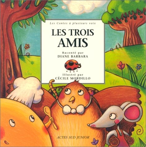 LES TROIS AMIS, de Diane Barbara | portada del libro