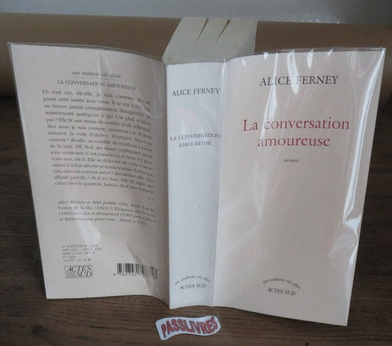 LA CONVERSATION AMOUREUSE, de Ferney | portada del libro
