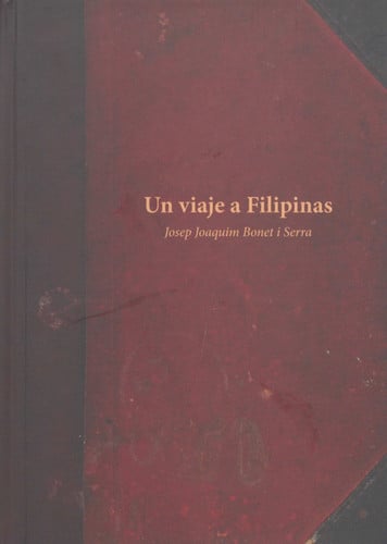 Un viaje a Filipinas, de Bonet i Serra | portada del libro