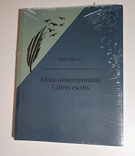 LIRICA CONTEMPORANIA I ALTRES ESCRITS, de ALPERA I LEIVA | portada del libro