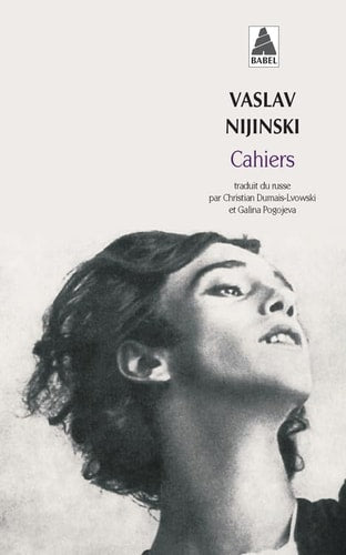 CAHIERS, de Vaslav Nijinski | portada del libro