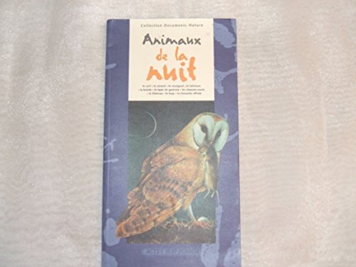 ANIMAUX DE LA NUIT, de Collectif | portada del libro