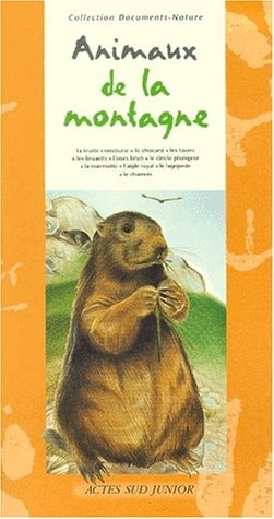 ANIMAUX DE LA MONTAGNE, de Collectif | portada del libro