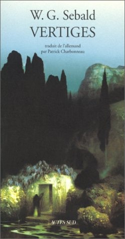 VERTIGES, de Winfried Georg Sebald | portada del libro