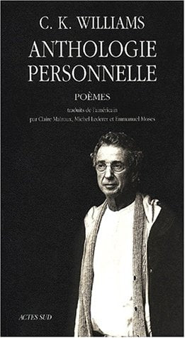 ANTHOLOGIE PERSONNELLE, de Charles Kenneth Williams | portada del libro
