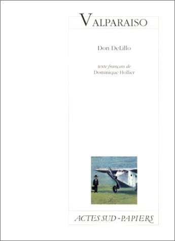 VALPARAISO, de Don DeLillo | portada del libro