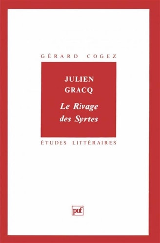 ULIEN GRACQ RIVAGE DES SYRTES N.55, de Cogez | portada del libro