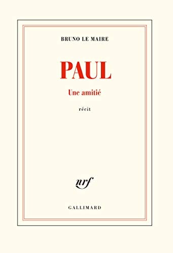 PAUL, de Bruno Le Maire | portada del libro