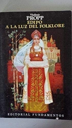 Edipo a la luz del folklore, de Propp | portada del libro