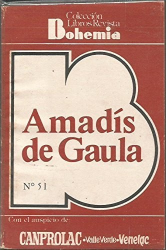 AMADIS DE GAULA CU, de ANONIMO | portada del libro