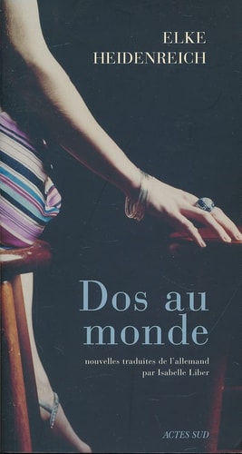 DOS AU MONDE, de Elke Heidenreich | portada del libro
