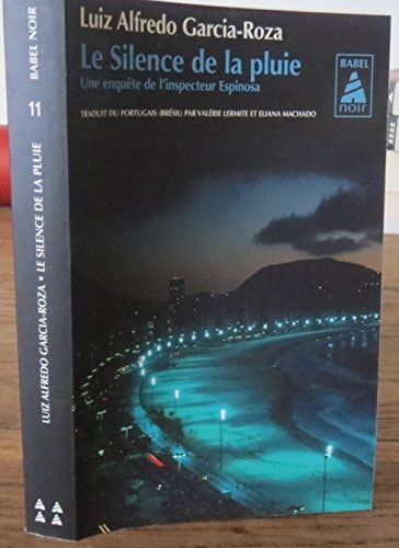 LE SILENCE DE LA PLUIE, de Luiz Alfredo Garcia-Roza | portada del libro