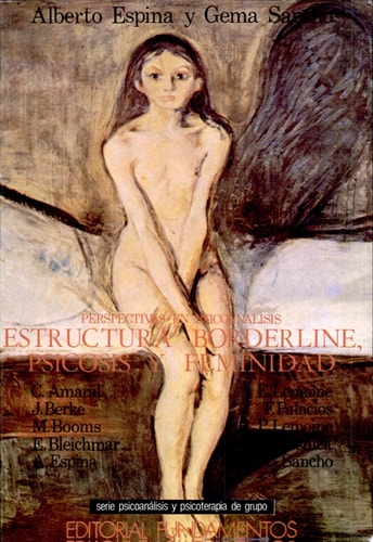 Estructura borderline, de ESPINA | portada del libro