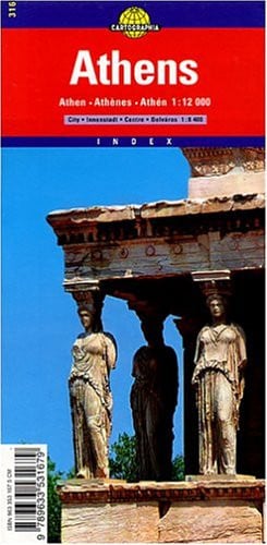 PLANO CARTOGRAFIA ATENAS, de SIN AUTOR | portada del libro