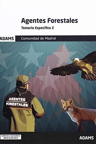 Temario específico 2 Agentes Forestales Comunidad de Madrid, de Varios autores | portada del libro