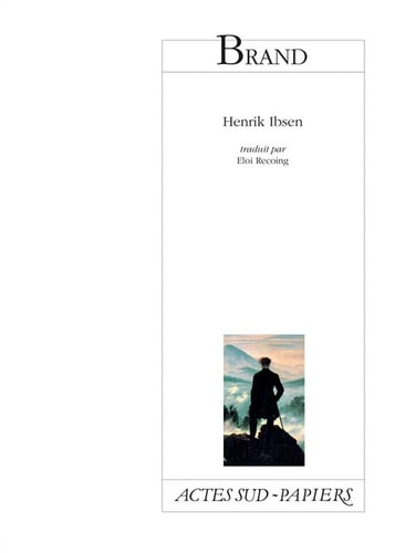 BRAND, de Henrik Ibsen | portada del libro