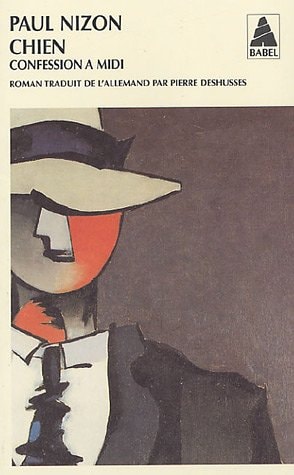 CHIEN, de Paul Nizon | portada del libro