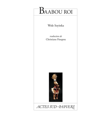BAABOU ROI, de Wole Soyinka | portada del libro