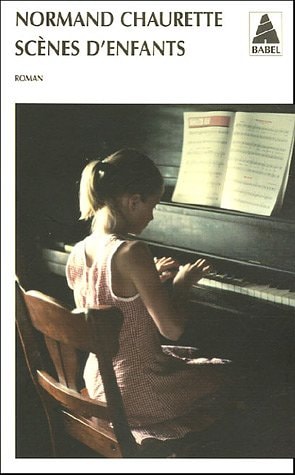 SCENES DENFANTS, de Normand Chaurette | portada del libro