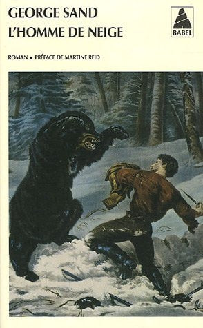 LHOMME DE NEIGE, de Sand | portada del libro