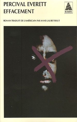 EFFACEMENT, de Percival L. Everett | portada del libro